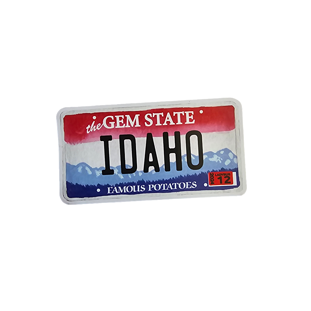 Idaho License Plate Magnet