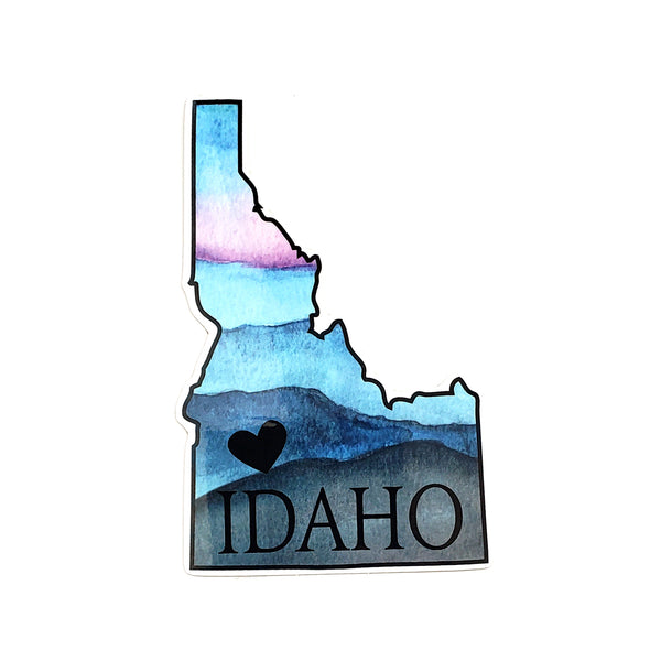 I Love(Heart) Stanley Idaho Sticker – Riverwear
